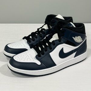 Nike Air Jordan 1 Mid Armory Navy. Men's Sneakers 11.5M. BRAND NEW 💯 Authentic